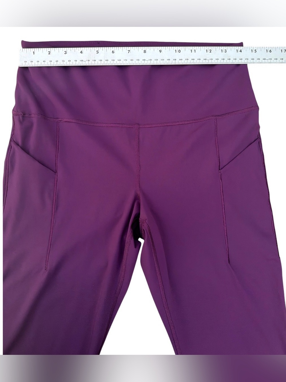 Savage X Fenty Girls' Purple Performance Leggings - Picture 3 of 5